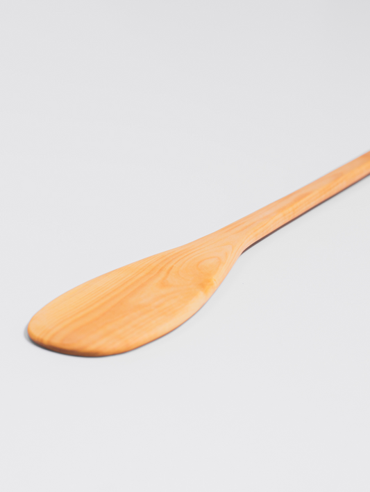 Espátula Redondeada de Madera de Boj para Cocinar – BIELSA