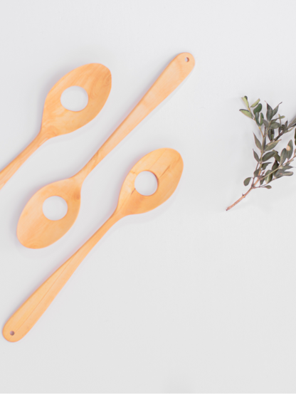 Cuchara de Madera de Boj para Bechamel - BUBAL