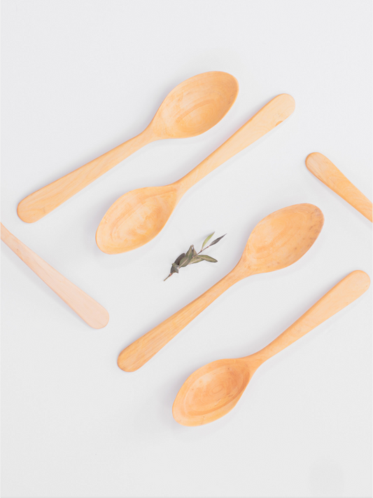Cuchara para Comer de Madera de Boj - TELERA