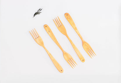 Tenedor de Madera de Boj para Cocinar - OSCA