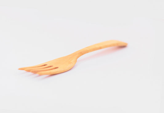 Tenedor de Madera de Boj para Cocinar - OSCA