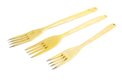 Tenedor de Madera de Boj Recto - TORUEL