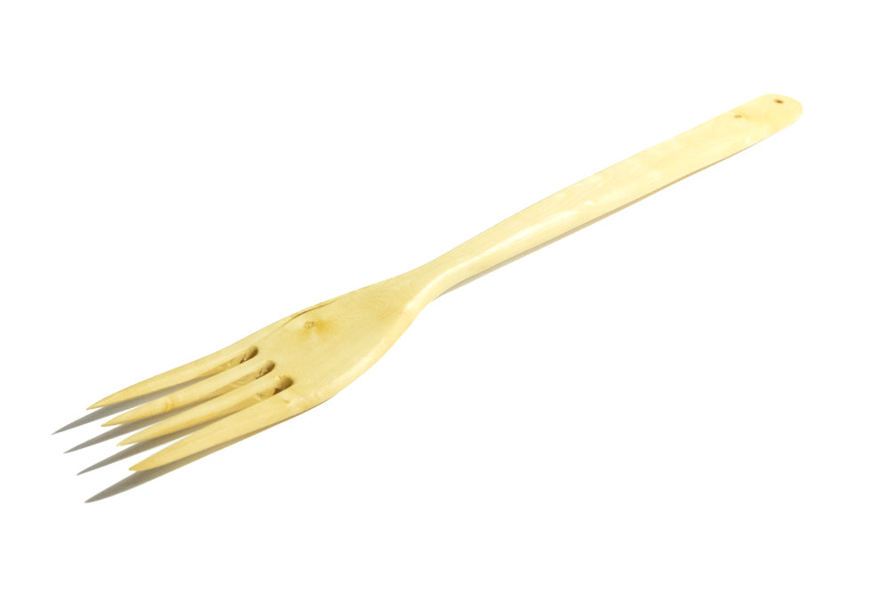 Tenedor de Madera de Boj Recto - TORUEL