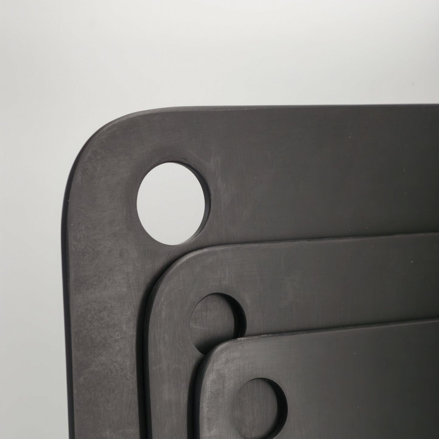 Tabla de PaperStone® Cuadrada Antracita