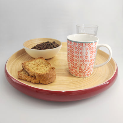 KHAY - La Bandeja de Bambú Ideal para Servir