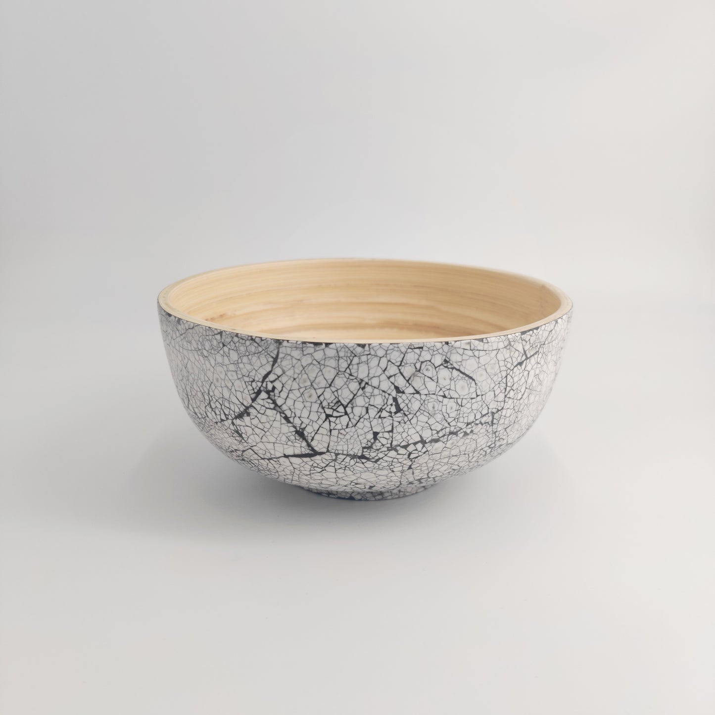 TIEN – Bol de Bambú para Desayunos, Frutas y Snacks