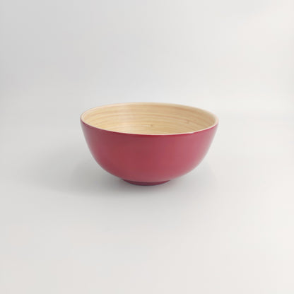 TIEN – Bol de Bambú para Desayunos, Frutas y Snacks