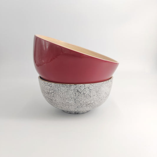 TIEN – Bol de Bambú para Desayunos, Frutas y Snacks